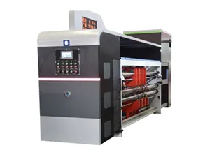 Unidad de troquelado rotativo con seis ejes y nueve servos