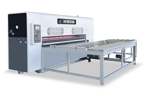 Troqueladora de cartón corrugado con alimentador de cadena, CZYL-RDC